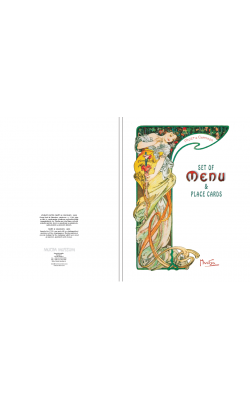 Set of Menu and Place cards