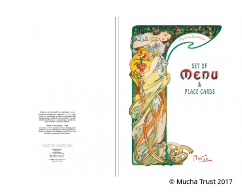 Set of Menu and Place cards